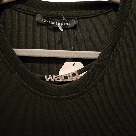 New Alexander Wang Midi Dress. Black. Size Small - Picture 4 of 8